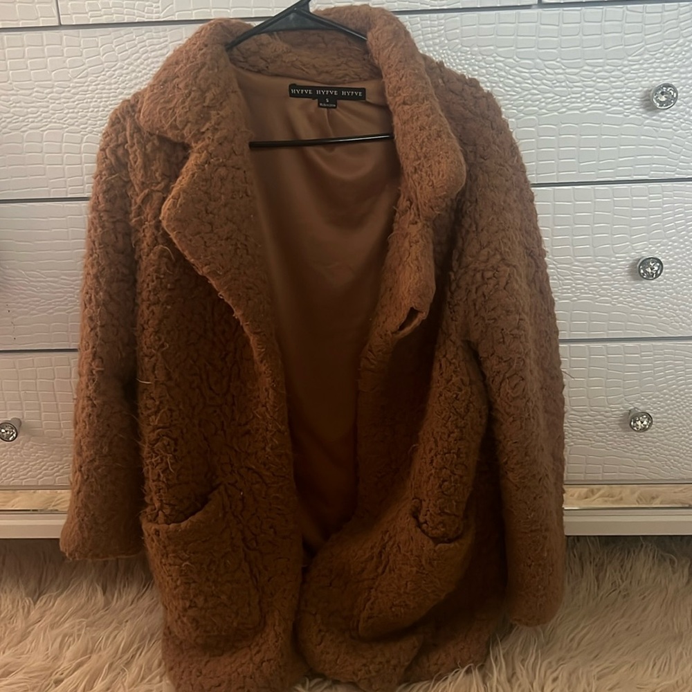 Fashion Nova Brown “Sugar Daddy” Coat